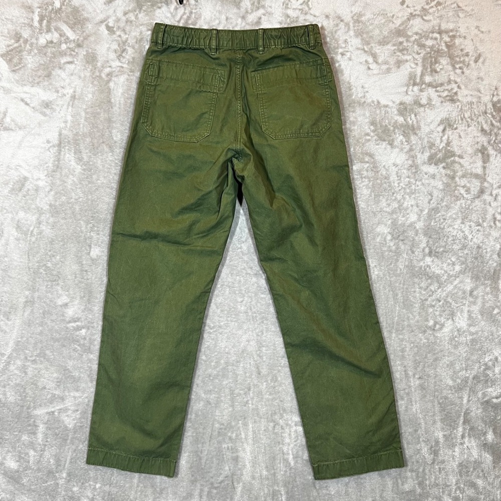 Uniqlo Pants Women's 27-30 Green Utility Army Casual Granola Girl Teacher - Picture 3 of 11